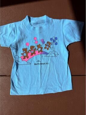 Single Stitch Vintage 1987 Myrtle Beach Travel Tee Kids 2T/3T